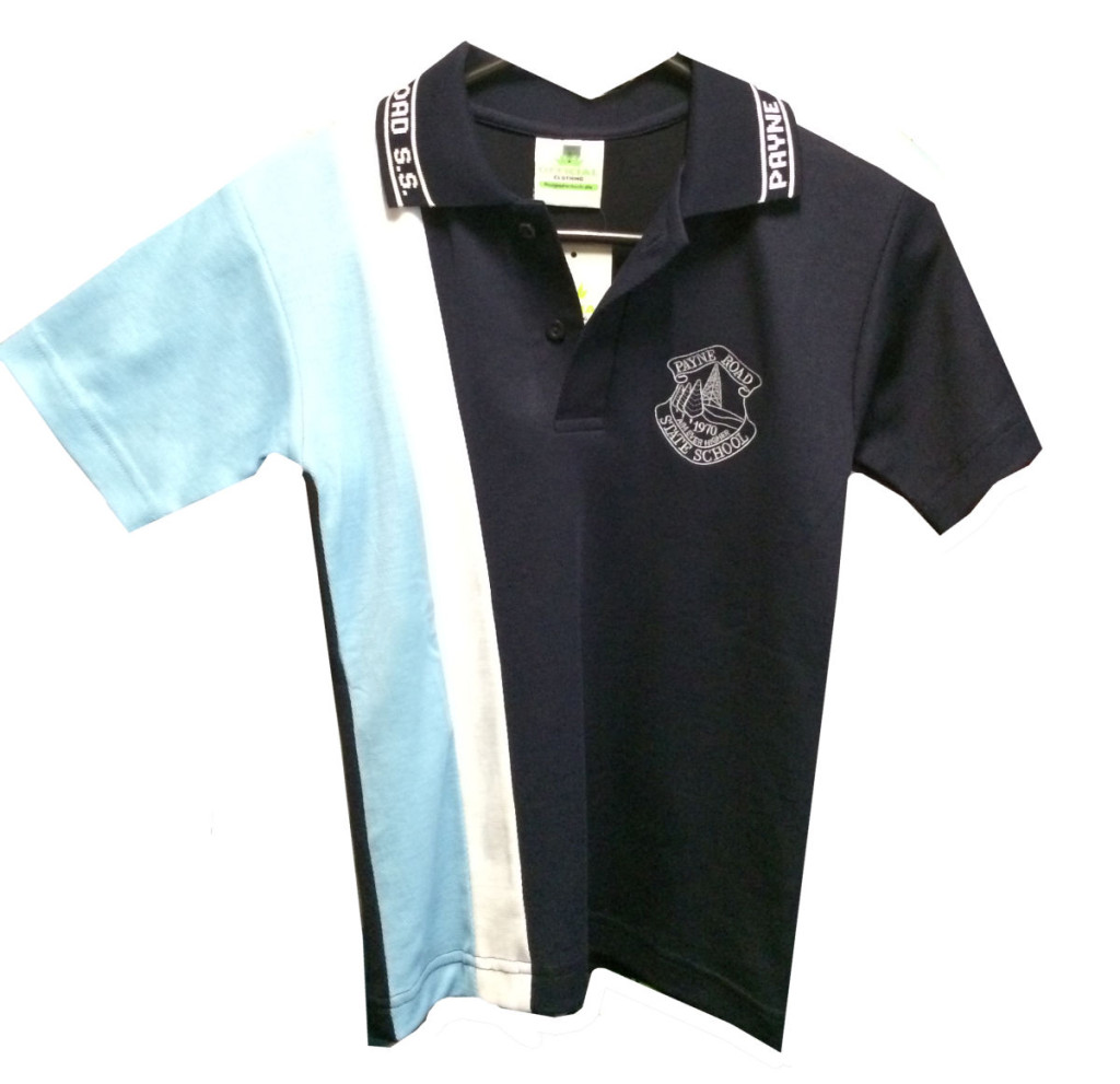 Shirts - Navy School Polo - Payne Road P&C